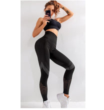 Load image into Gallery viewer, RISE UP FLAWLESS KNIT COMPRESSION LEGGINGS
