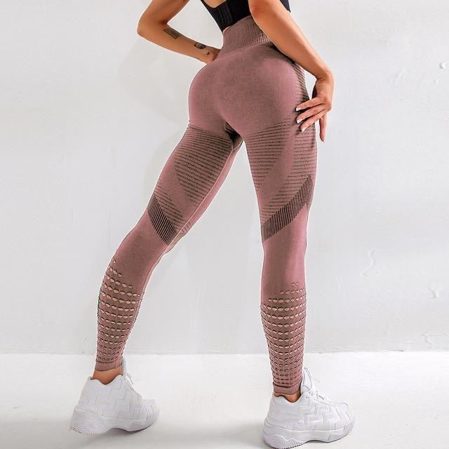 RISE UP FLAWLESS KNIT COMPRESSION LEGGINGS – SVANA Fit
