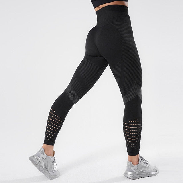 RISE UP FLAWLESS KNIT COMPRESSION LEGGINGS SVANA Fit